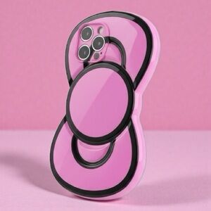 HELLO KITTY 3D Silicone Pink Bowknot Cell Phone Case Cover iPhone 13 ProMax NEW